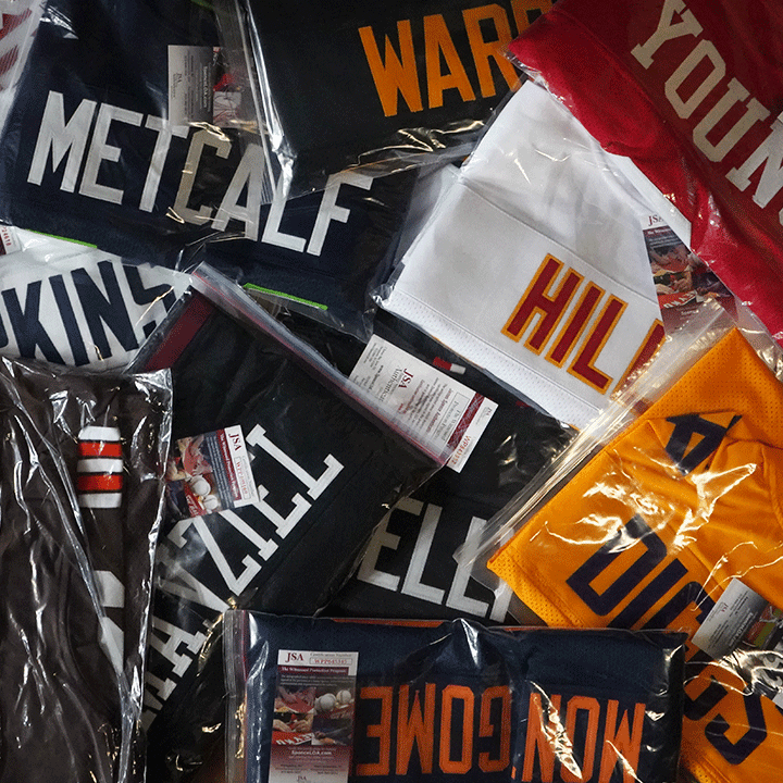 Wholesale NBA, NFL, MLB, NHL T-Shirts Mystery Box