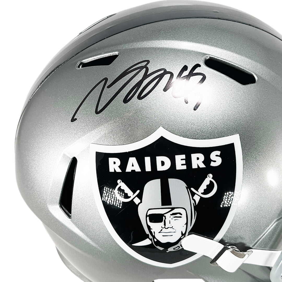 Autographed Oakland Raiders Full-Size Helmets, Autographed Raiders  Full-Size Helmets, Raiders Autographed Memorabilia