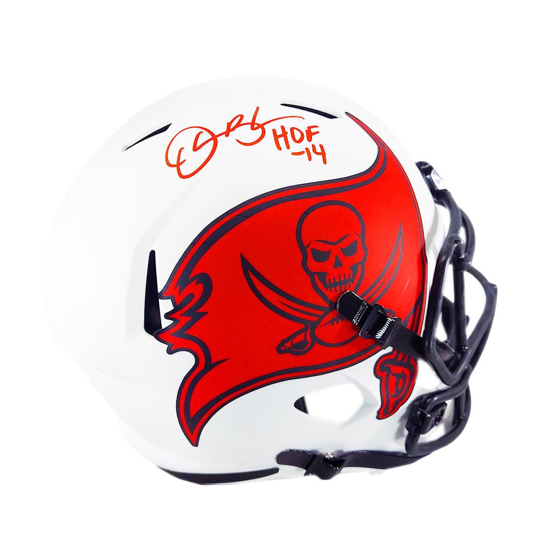 Derrick Brooks Tampa Bay Buccaneers Autographed Riddell Lunar