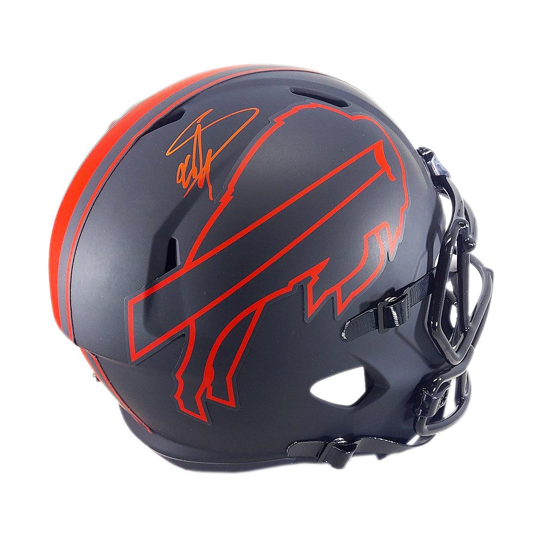 Stefon Diggs // Autographed Buffalo Bills Eclipse Helmet - Best Of