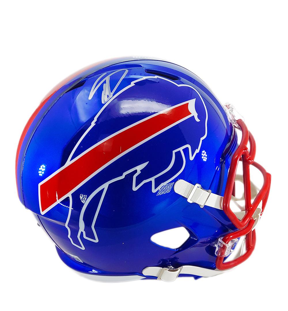 Josh Allen & Stefon Diggs Buffalo Bills Autographed Riddell Speed Logo  Authentic Helmet
