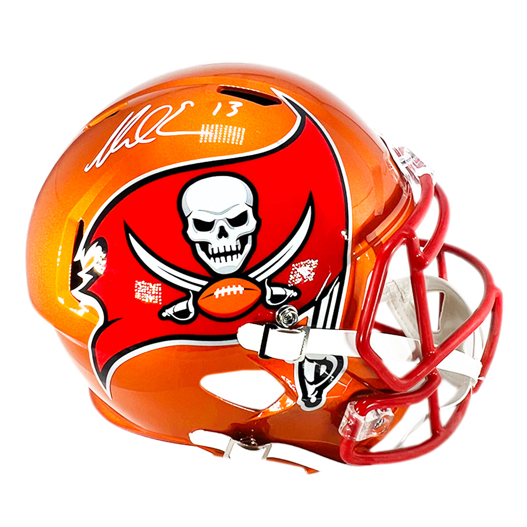 Tampa Bay Buccaneers Full Size White Matte Speed Replica Helmet New 25755 –  Denver Autographs