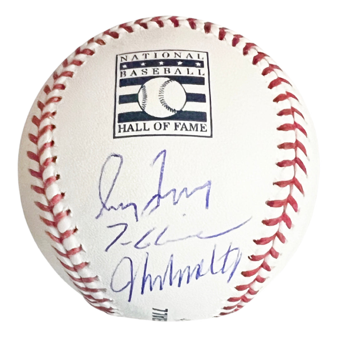 Greg Maddux Autographed Official National League Baseball(JSA)