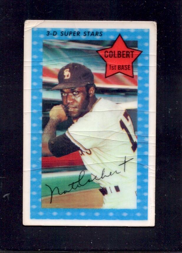 1971 Nate Colbert Kellogg's #72 Padres Baseball Card — RSA