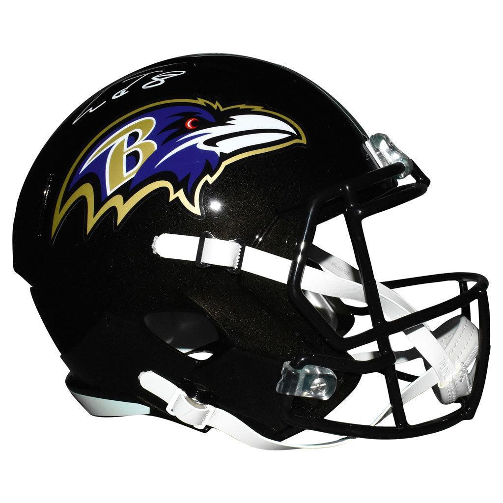 Lamar Jackson Signed Ravens Full-Size Authentic On-Field SpeedFlex Helmet  (JSA COA)