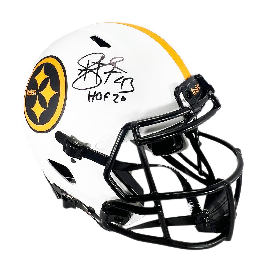 Shop Troy Polamalu Signed Pittsburgh Steelers Authentic Speed Helmet HOF