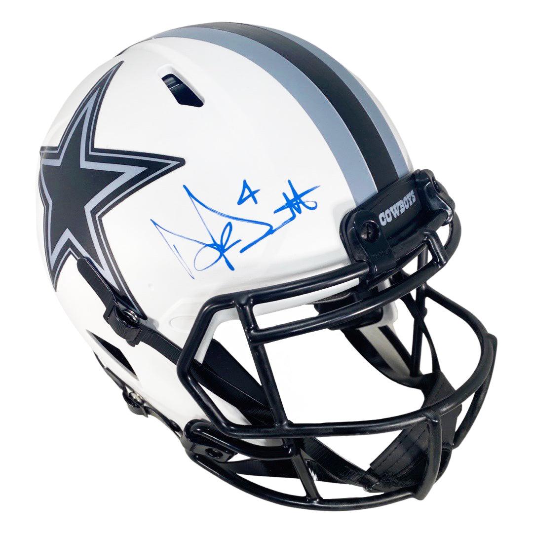 dallas cowboys autographed helmet