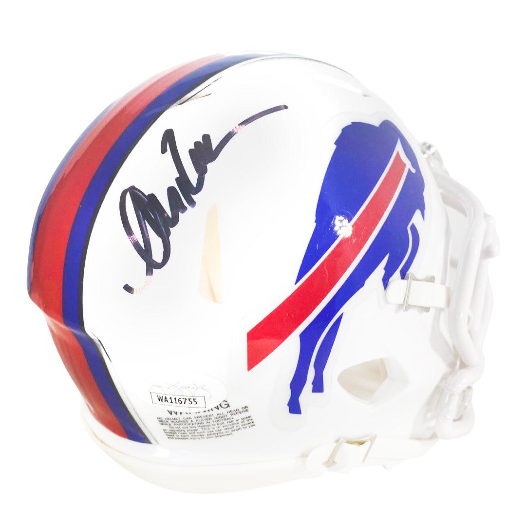 Andre Reed Signed Buffalo Bills Riddell Mini Helmet (Beckett) HOF