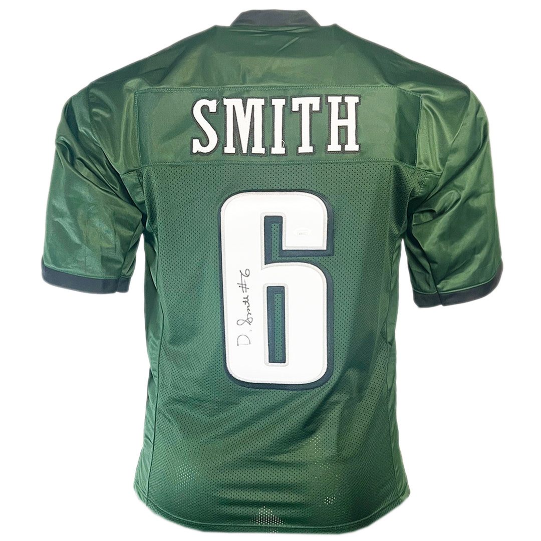 DeVonta Smith Philadelphia Eagles Autographed Green Nike Elite Jersey –  Super Sports Center