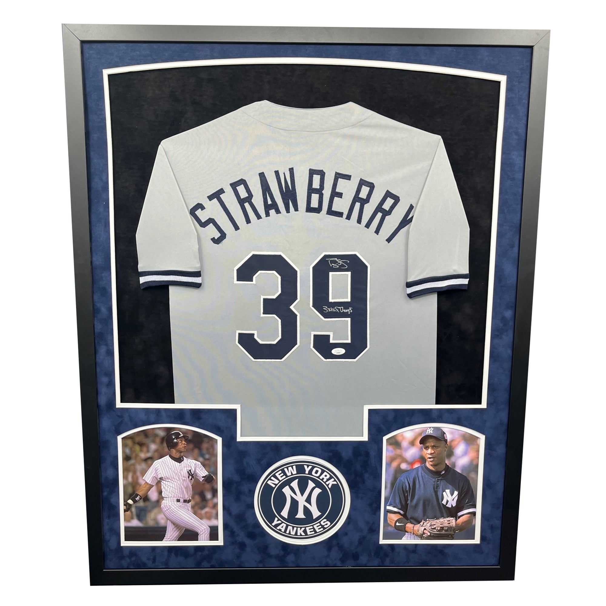 Darryl Strawberry White New York Mets Autographed Mitchell & Ness Authentic  Cooperstown Collection Jersey with 25th Anniversary Patch and 86 WS  Champs Inscription