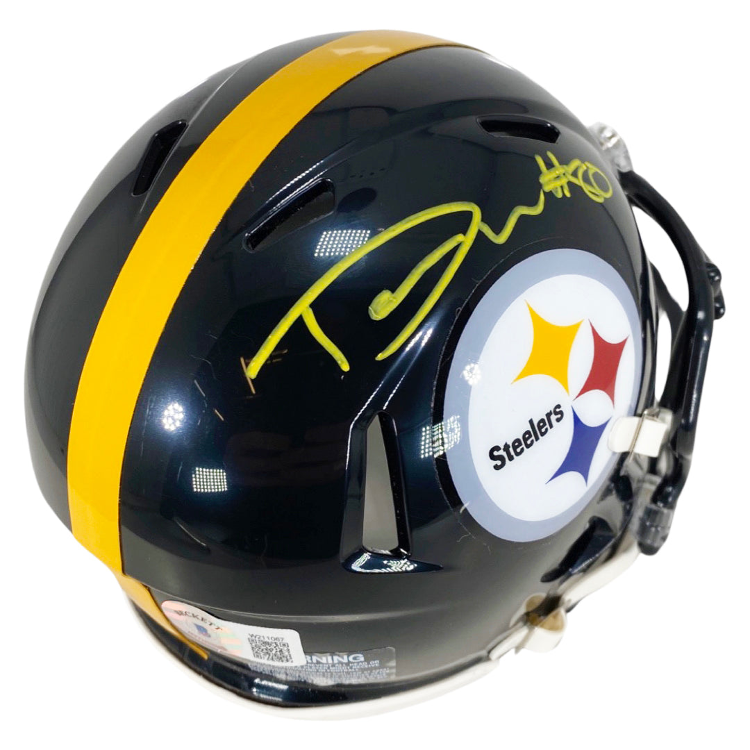 Darnell Washington Signed Pittsburgh Steelers Speed Mini Football