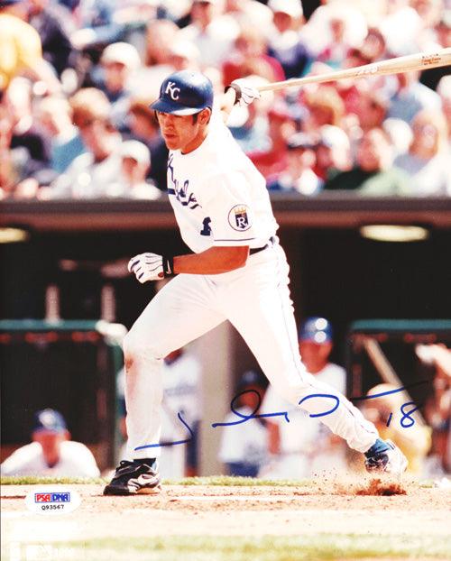 Johnny Damon Autographed 8x10 Photo Kansas City Royals PSA/DNA #Q93565