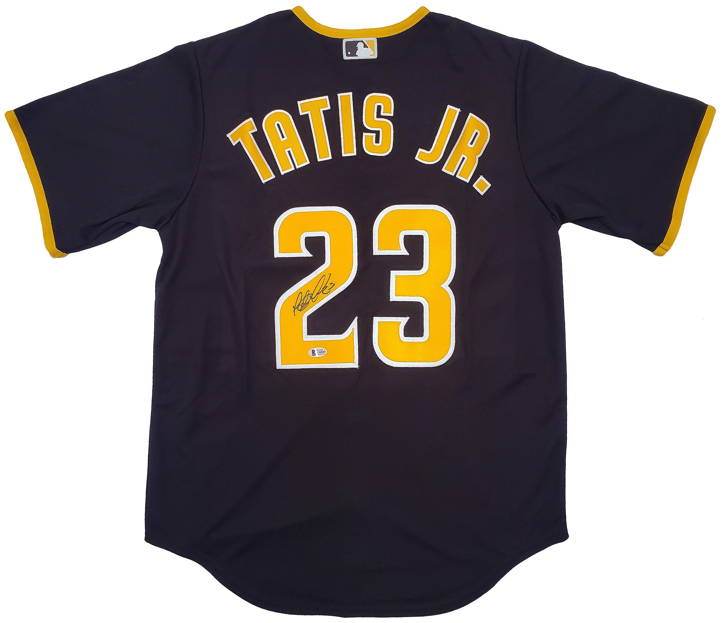 Buy Fernando Tatis Jr. San Diego Padres Signed Authentic Nike Brown Jersey