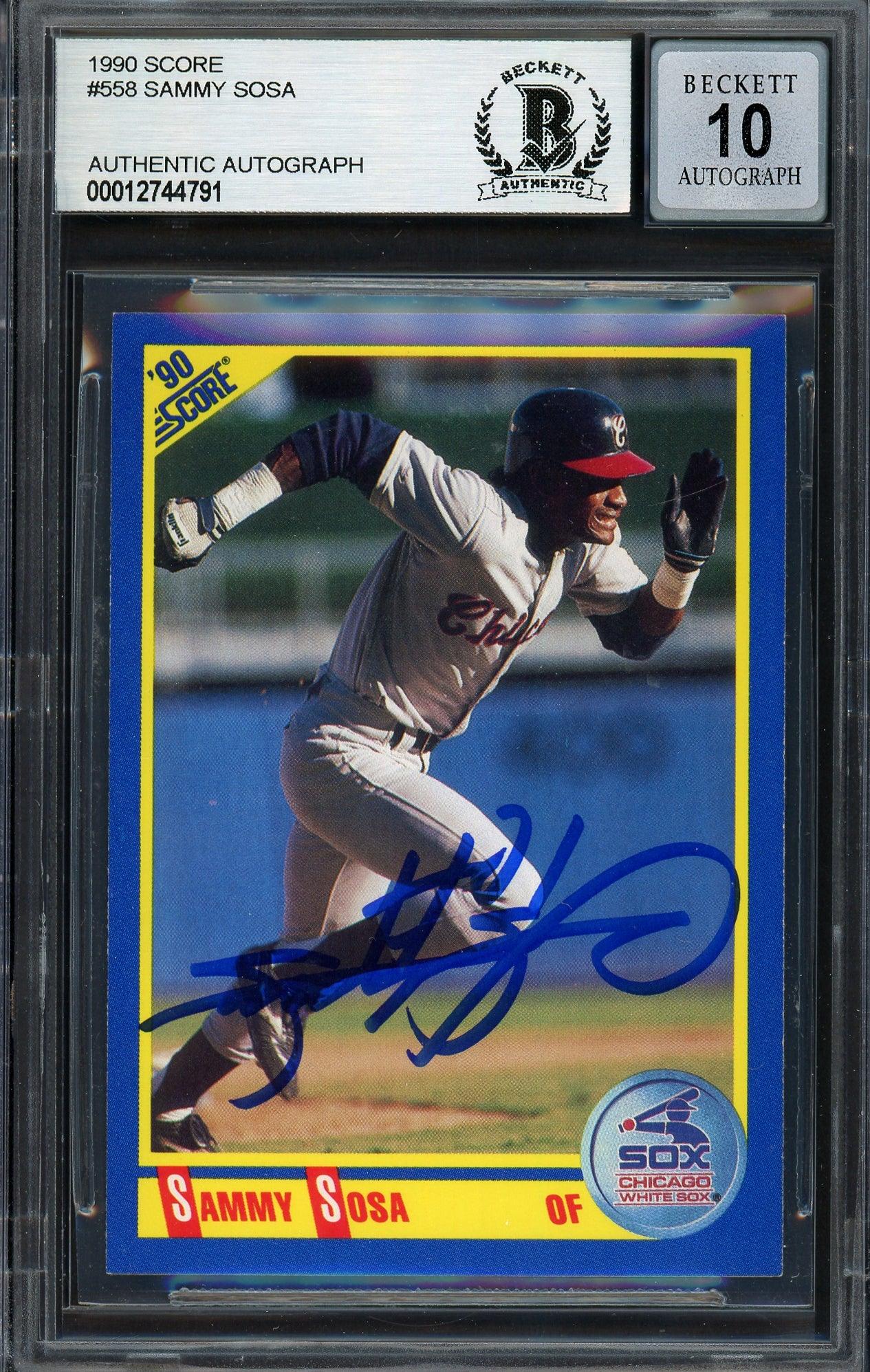 Sammy Sosa Memorabilia, Autographed Sammy Sosa Collectibles