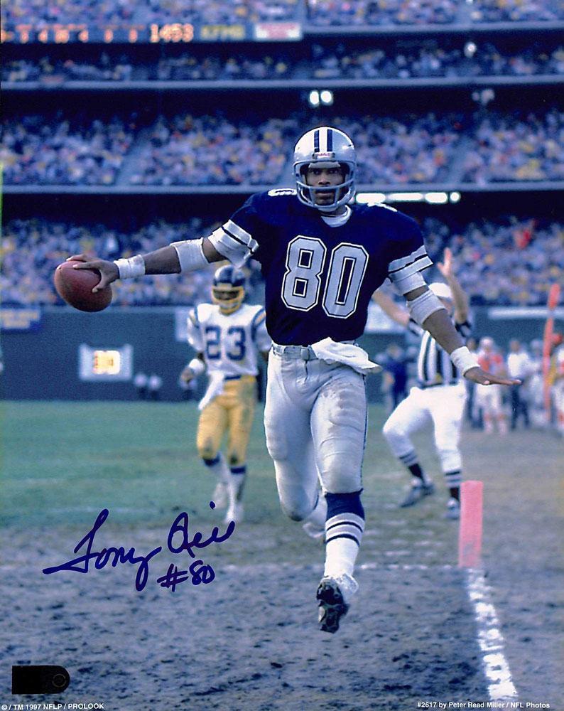 Tony Hill Signed Dallas Cowboys Jersey (JSA COA) Super Bowl XII Champi –