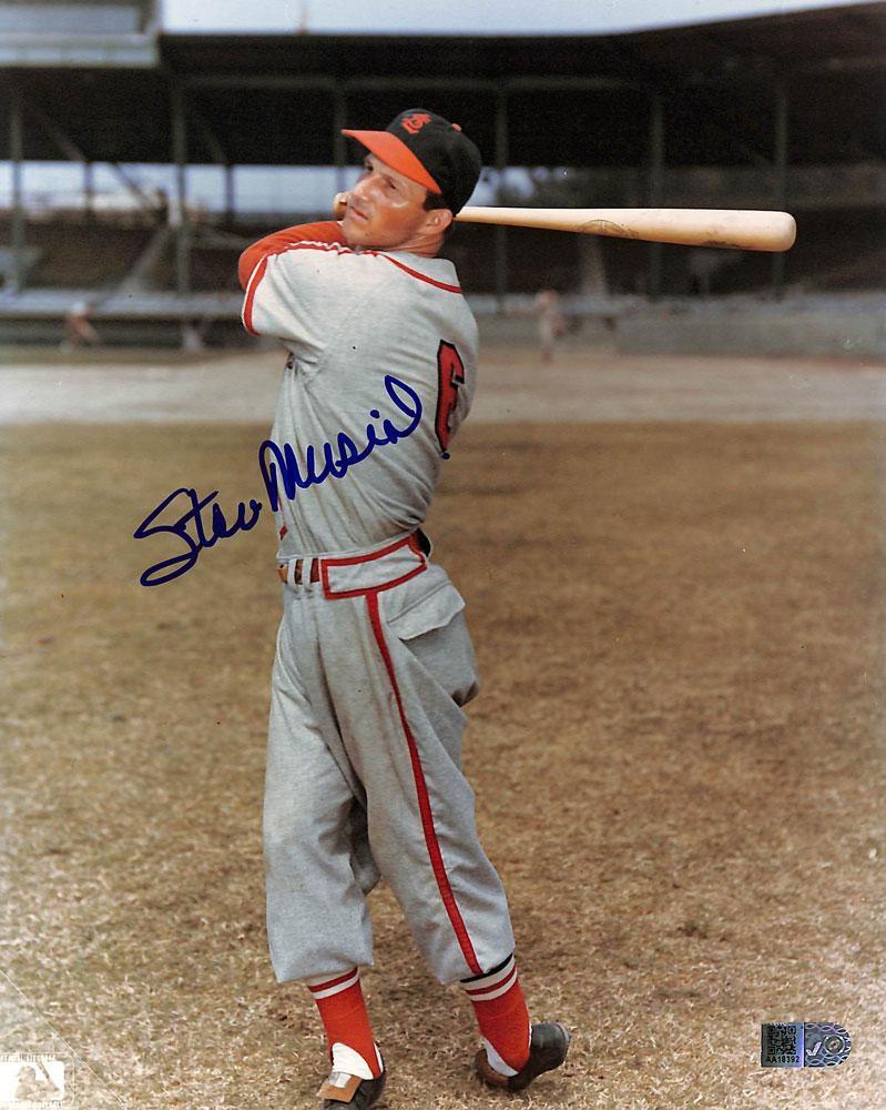 Authentic Stan Musial Autographed 8X10 Picture for Sale in