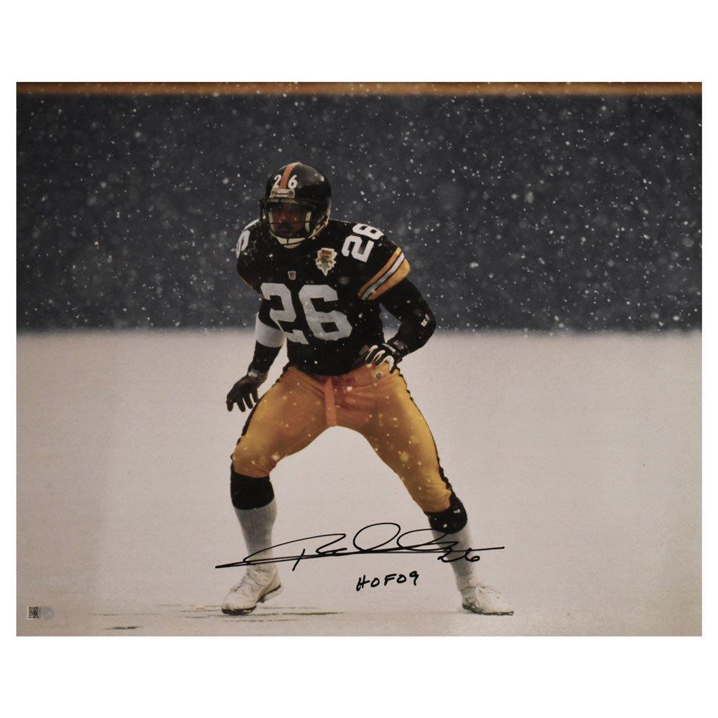 Pittsburgh Steelers #26 Rod Woodson Autographed Wilson NFL