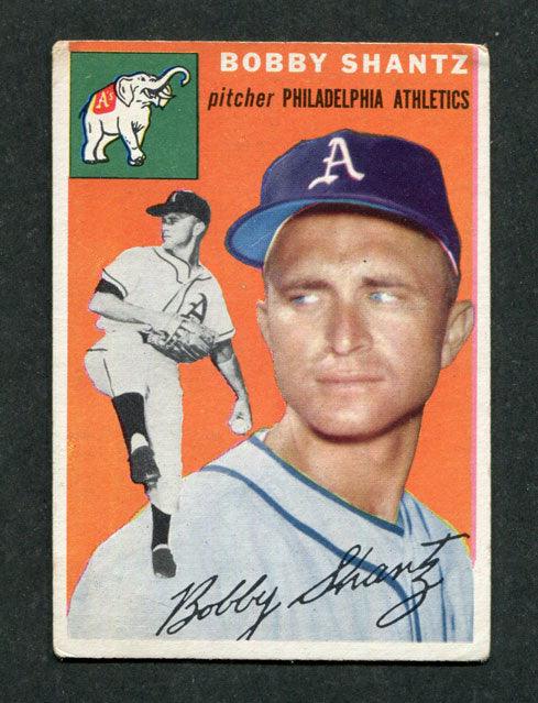 1954 Topps #21 Bobby Shantz Philadelphia Athletics Baseball Card