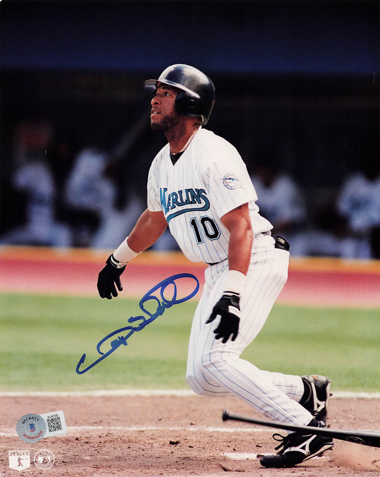 Gary Sheffield Signed 8x10 Photo Florida Marlins (BAS BJ46790) — RSA