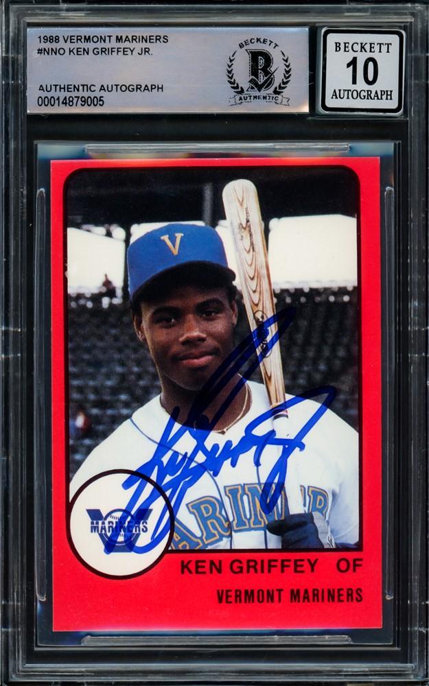 Ken Griffey Jr Seattle Mariners 2020 Topps Project #88 Artist Trading Card  28931 – Denver Autographs