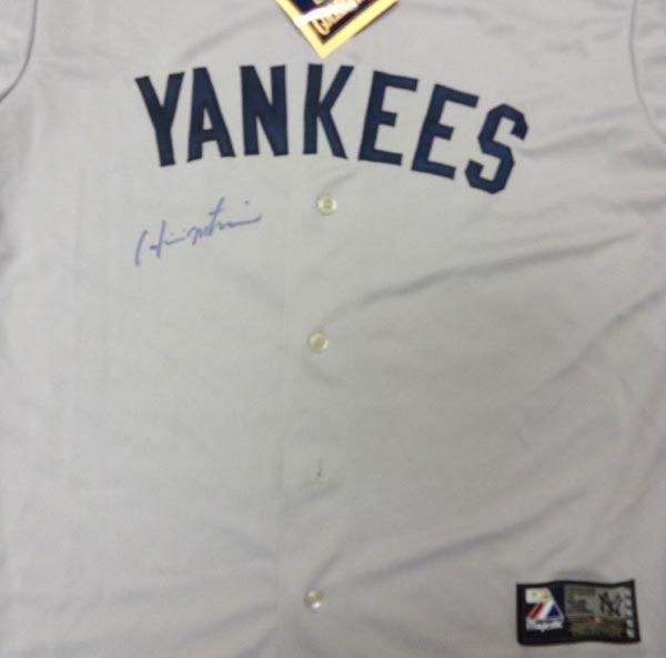 Hideki Matsui New York Yankees Autographed White Majestic