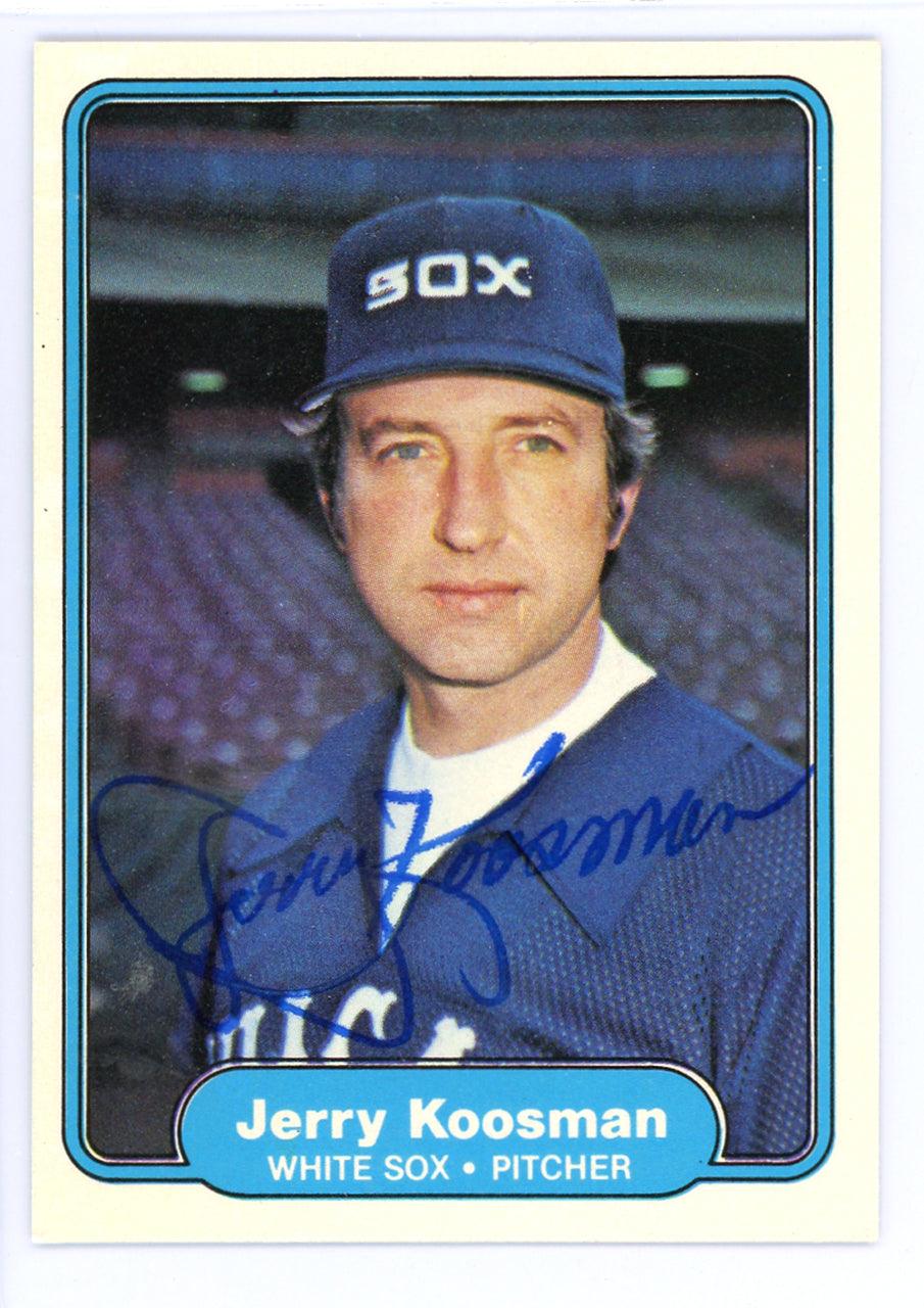 Jerry Koosman  Chicago sports, Baseball uniforms, Chicago white sox