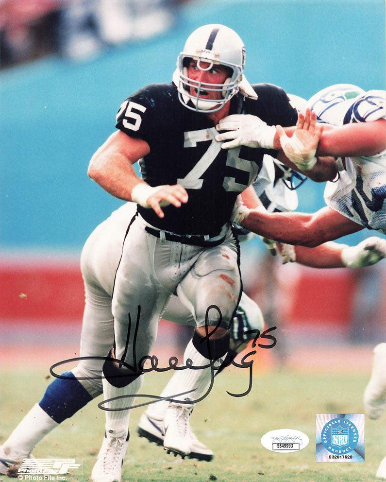 howie long signed helmet