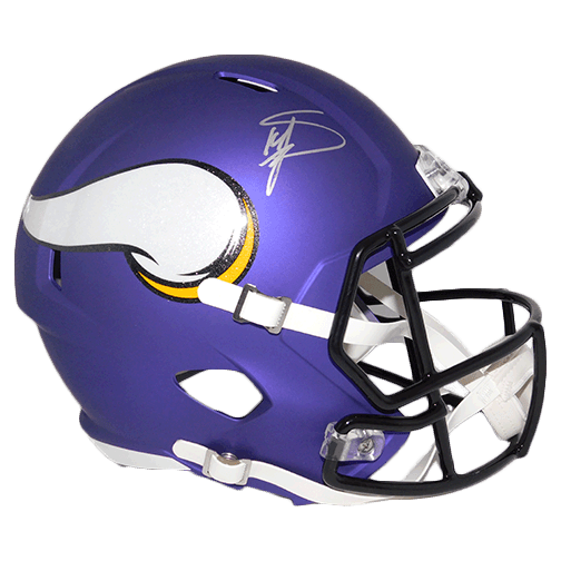 Stefon Diggs Minnesota Vikings Signed Framed Jersey - Purple