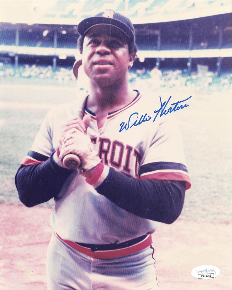 Detroit Tigers Willie Horton Autographed 8 x 10 Photo