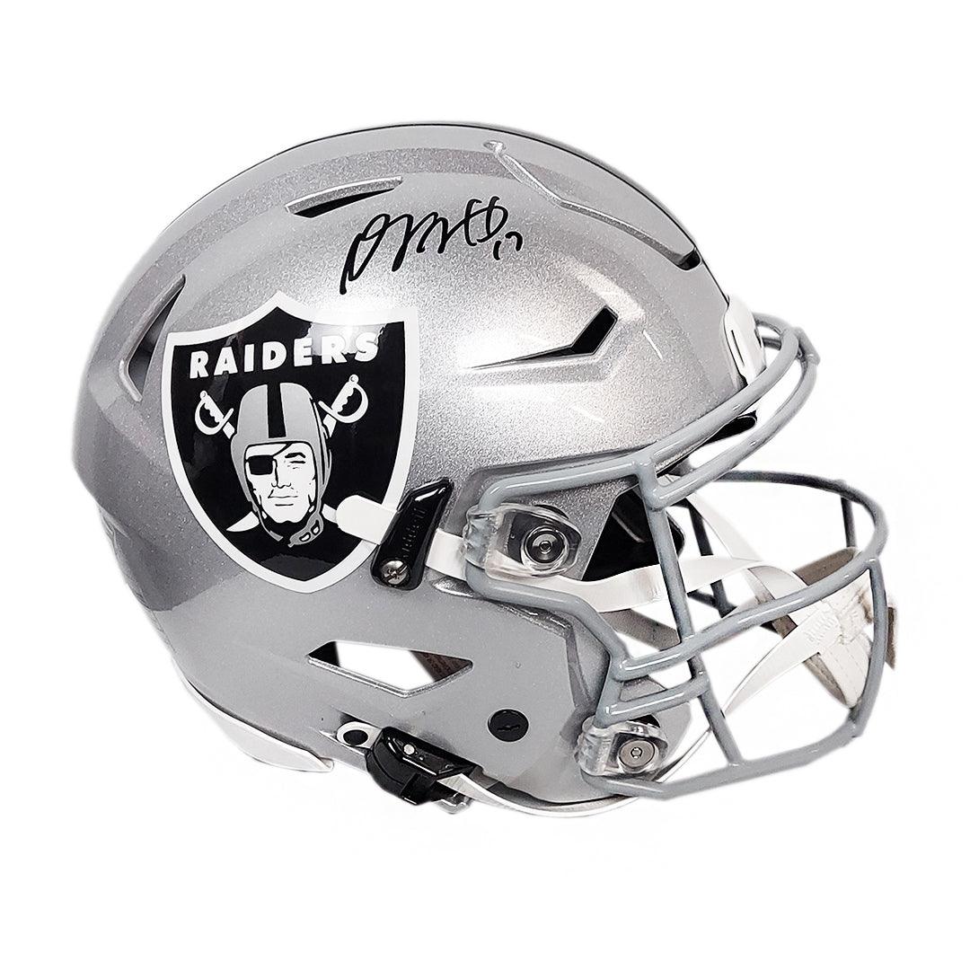 Davante Adams Las Vegas Raiders Autographed Riddell Speed Authentic Helmet