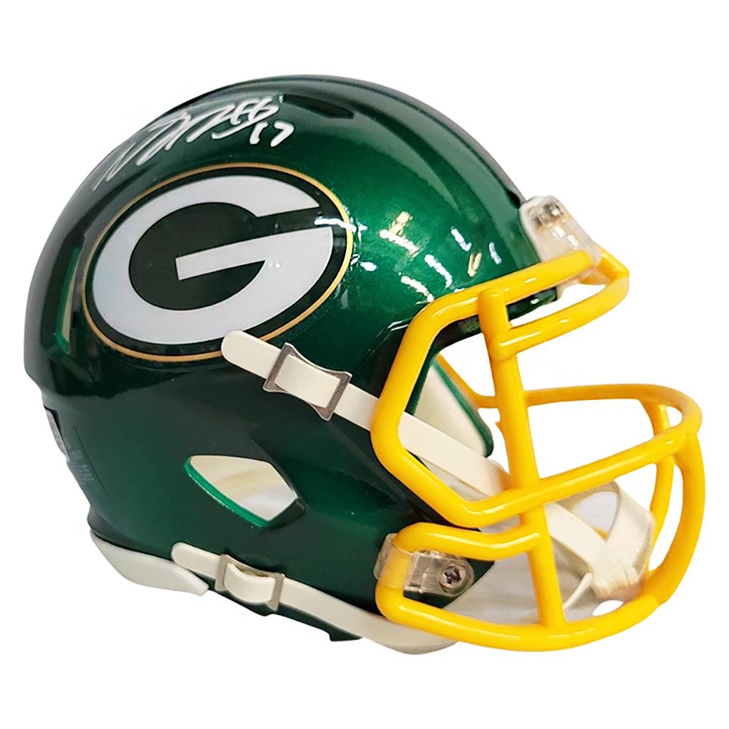 Davante Adams Signed Green Bay Packers Flash Speed Mini Replica Football  Helmet (Beckett)