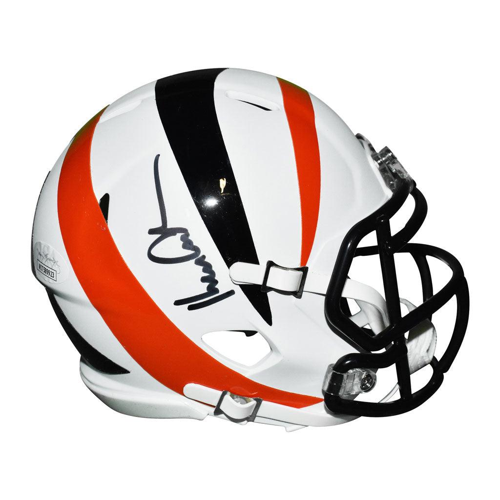 Ken Anderson Signed Cincinnati Bengals SALUTE Riddell Speed Mini