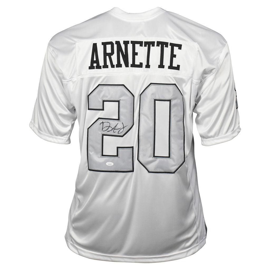 Damon Arnette Signed Las Vegas Black Football Jersey (JSA)