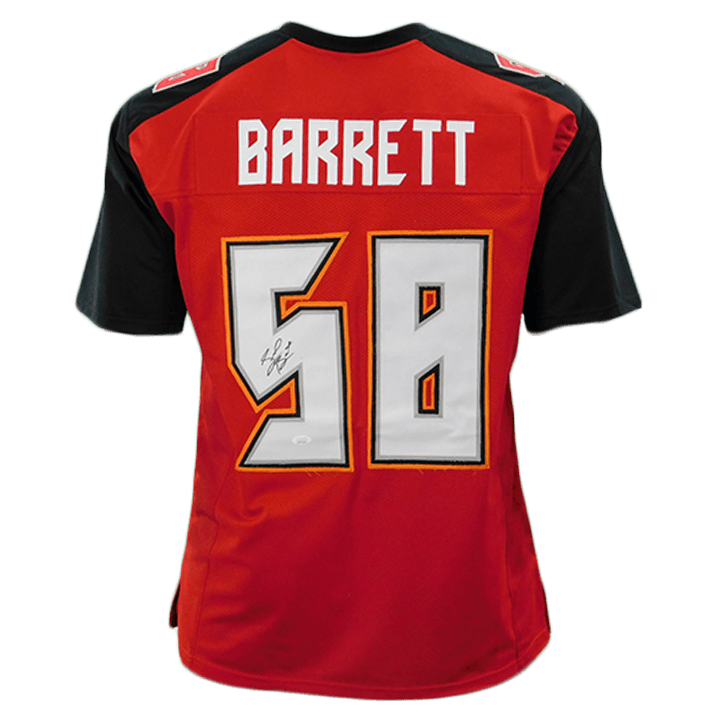 footballcollectible Shaquil Barrett Autographed Tampa Bay Buccaneers Jersey