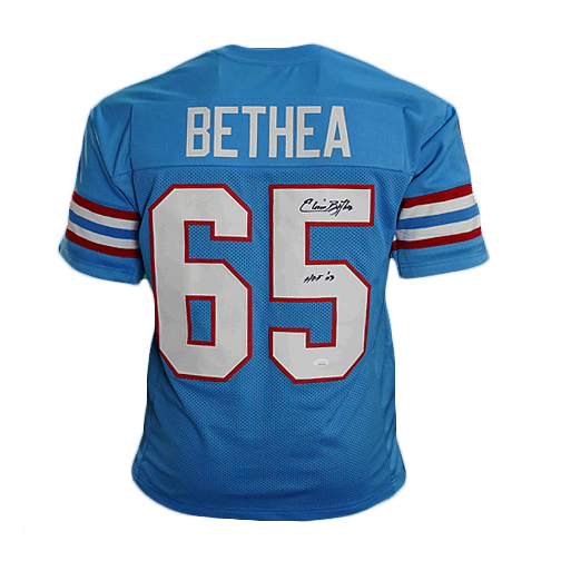 Elvin Bethea Signed hotsell Houston Oilers Jersey