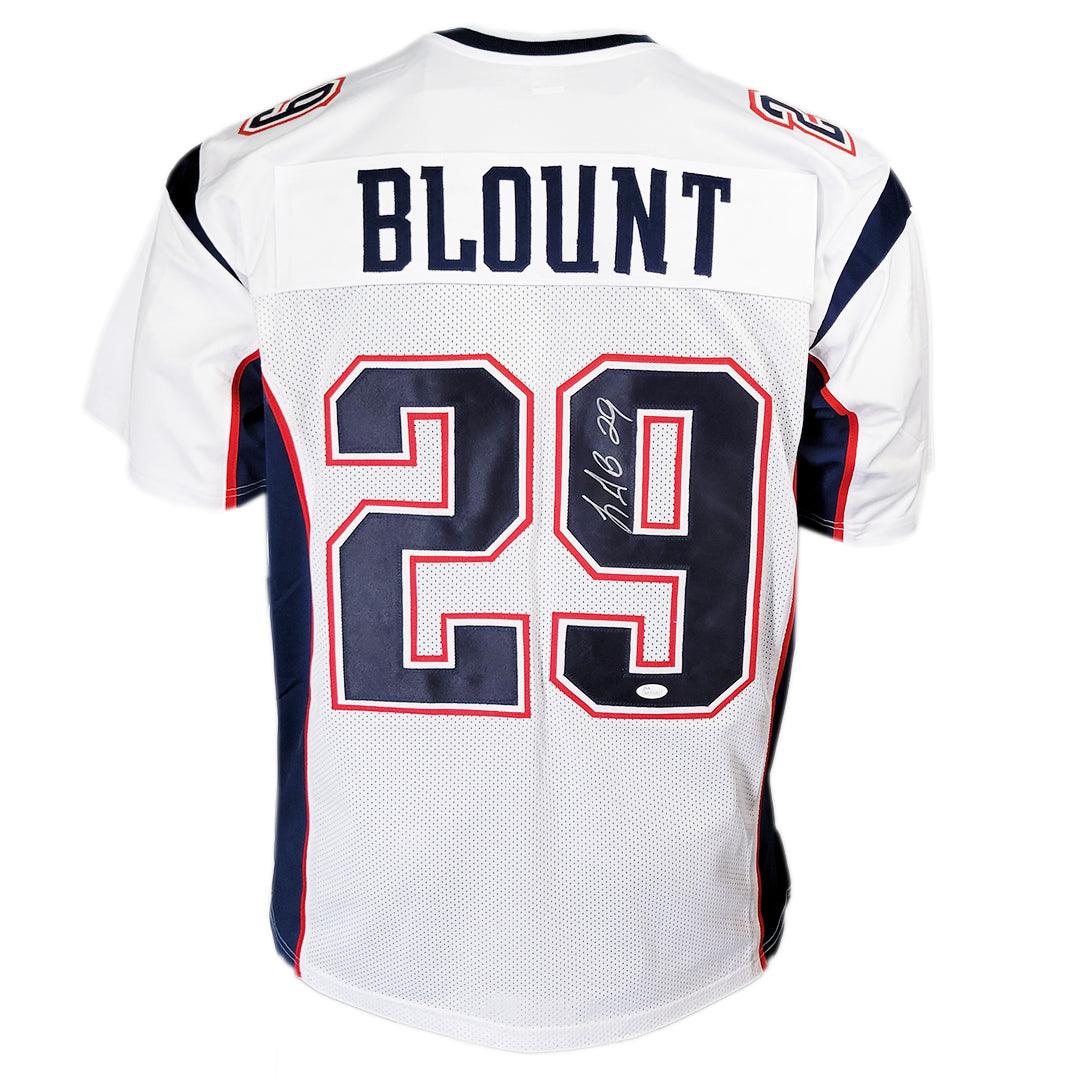 New England Patriots LeGarrette Blount Pro Style Blue Jersey BAS