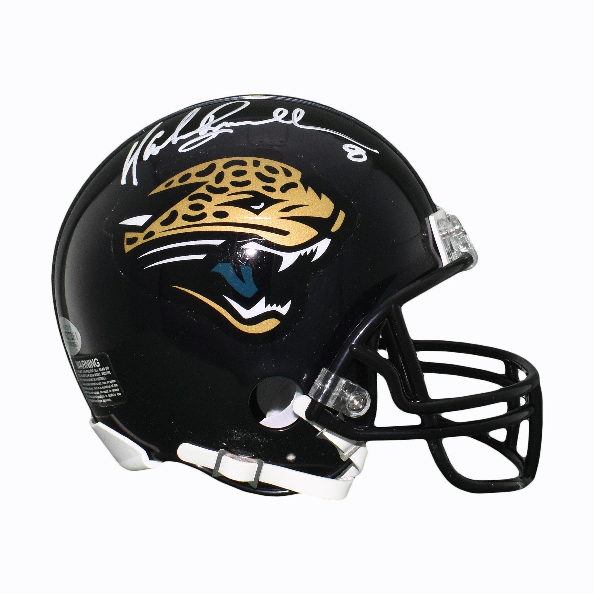 Mark Brunell Signed Jacksonville Jaguars Riddell Throwback Mini