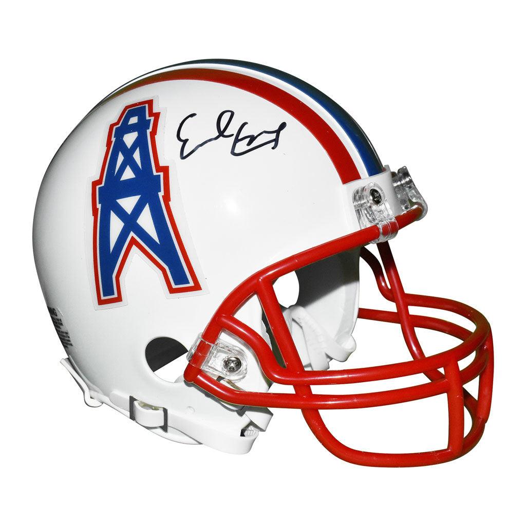 Earl Campbell Signed Houston Oilers 81-96 Mini Helmet-Beckett W