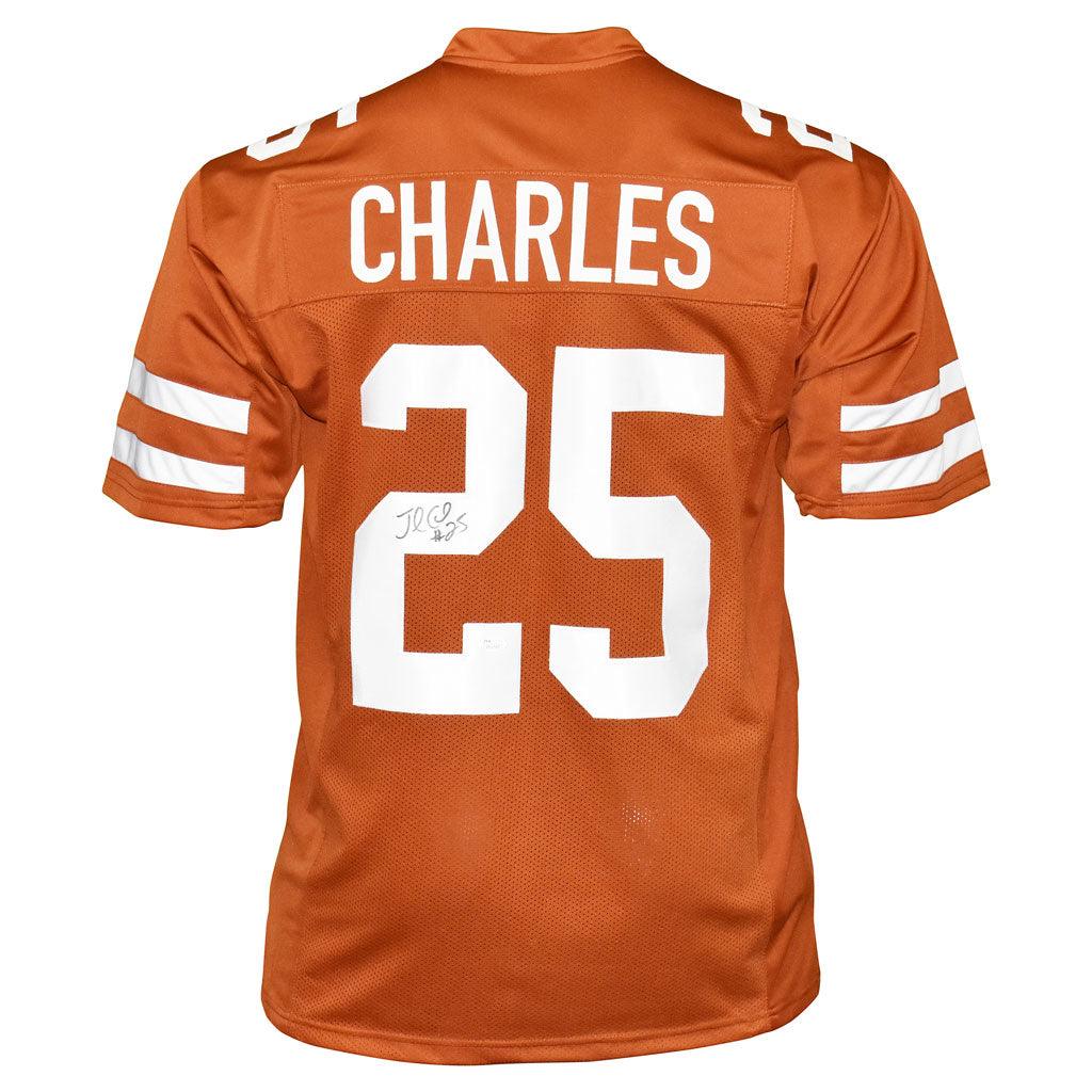 Jamaal Charles Signed Texas College Orange Football Jersey (JSA) — RSA