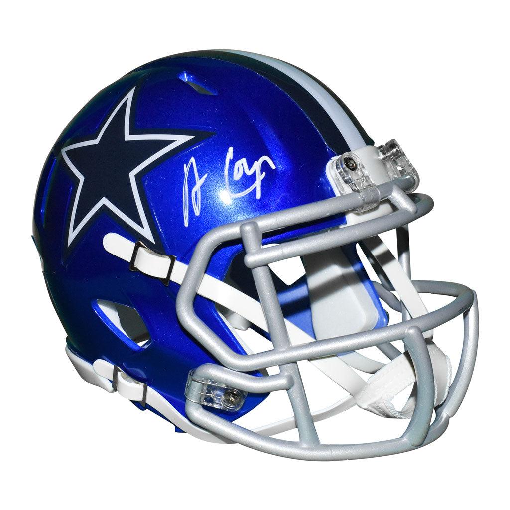 AMARI COOPER SIGNED AUTOGRAPHED DALLAS COWBOYS BLACK SPEED MINI HELMET –  Super Sports Center