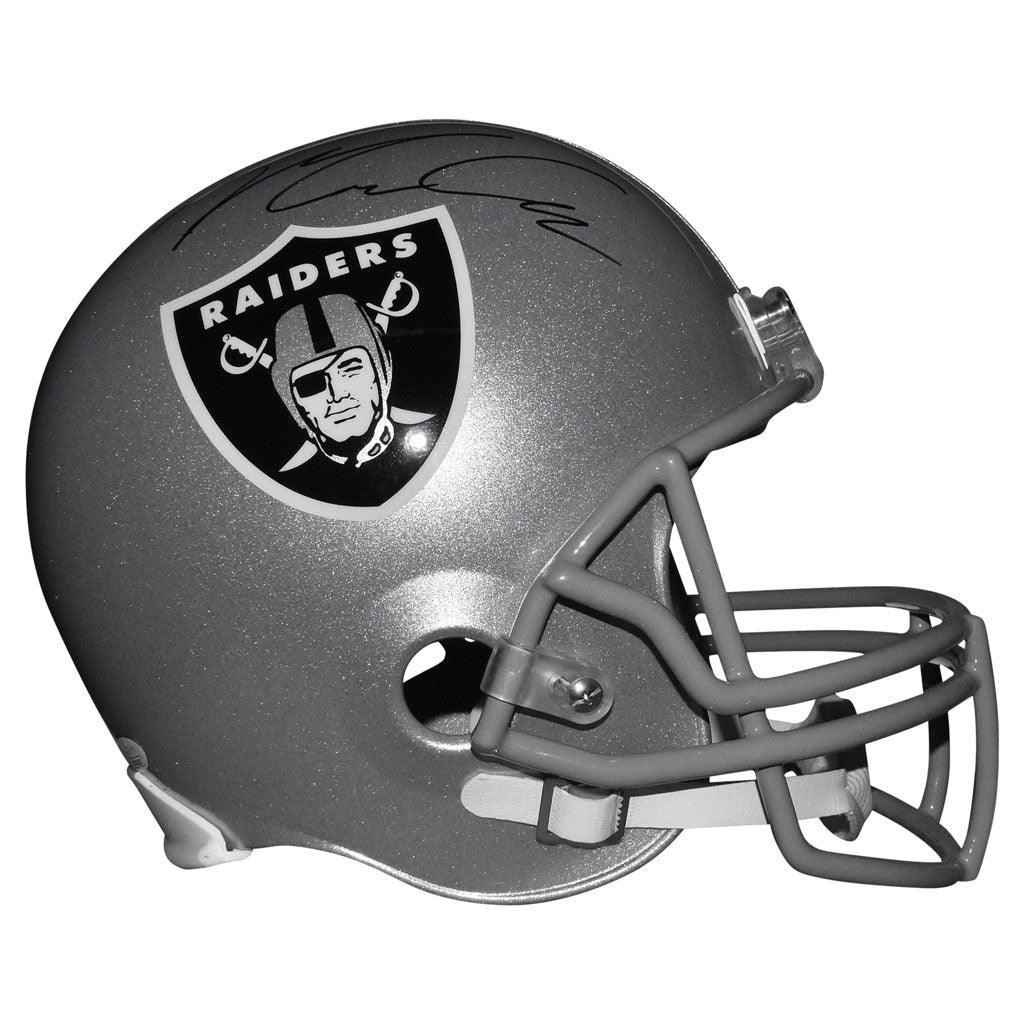 : Las Vegas Raiders NFL Helmet Shadowbox w/Maxx Crosby