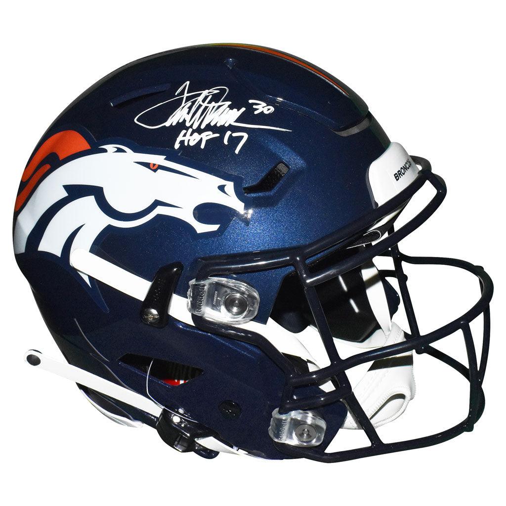 Denver Broncos throwback fullsize football helmet Schutt Air Advantage Lg