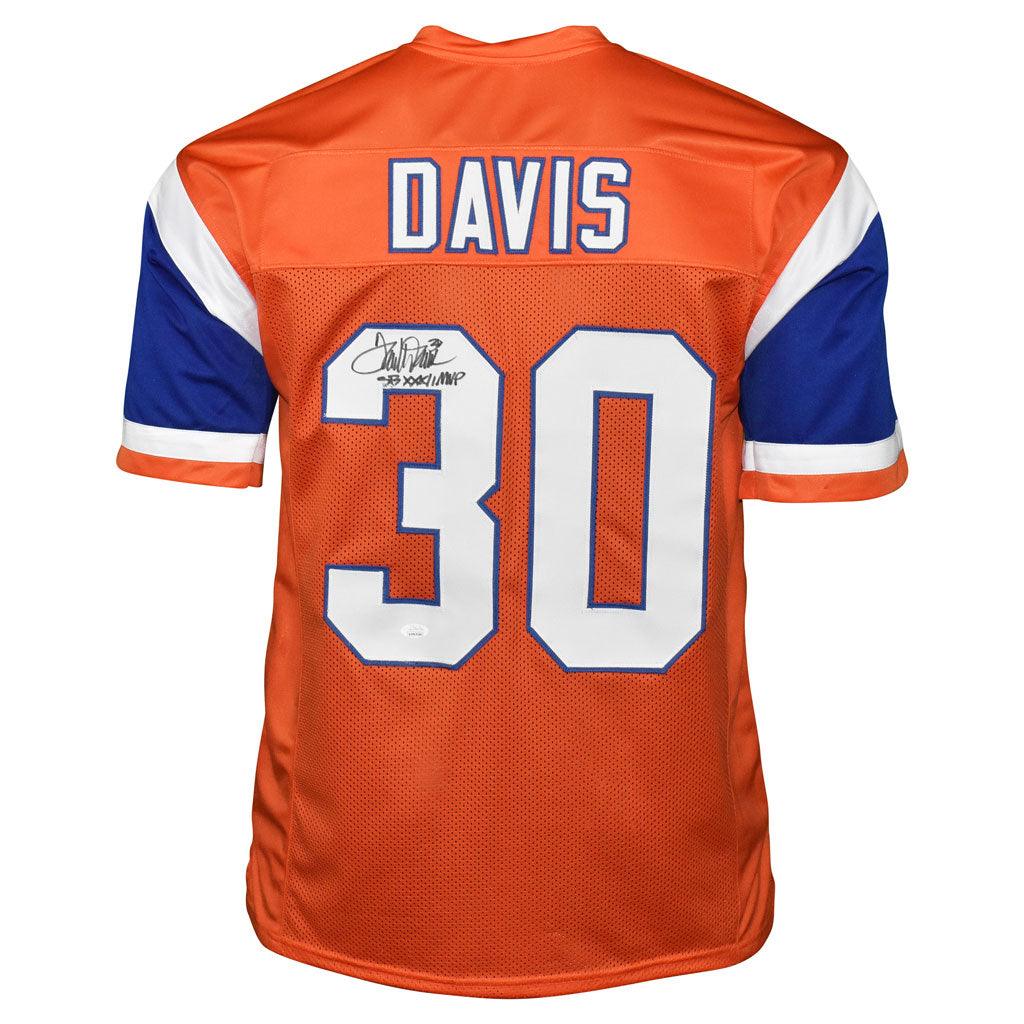 Terrell Davis Signed Broncos Jersey Inscribed SB XXXII MVP (JSA)