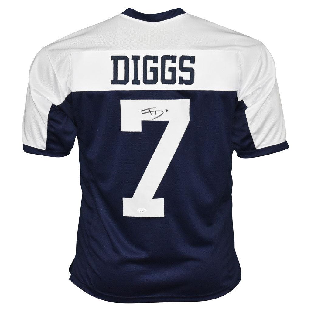 Trevon Diggs Signed Dallas Pro Thanksgiving Football Jersey (JSA