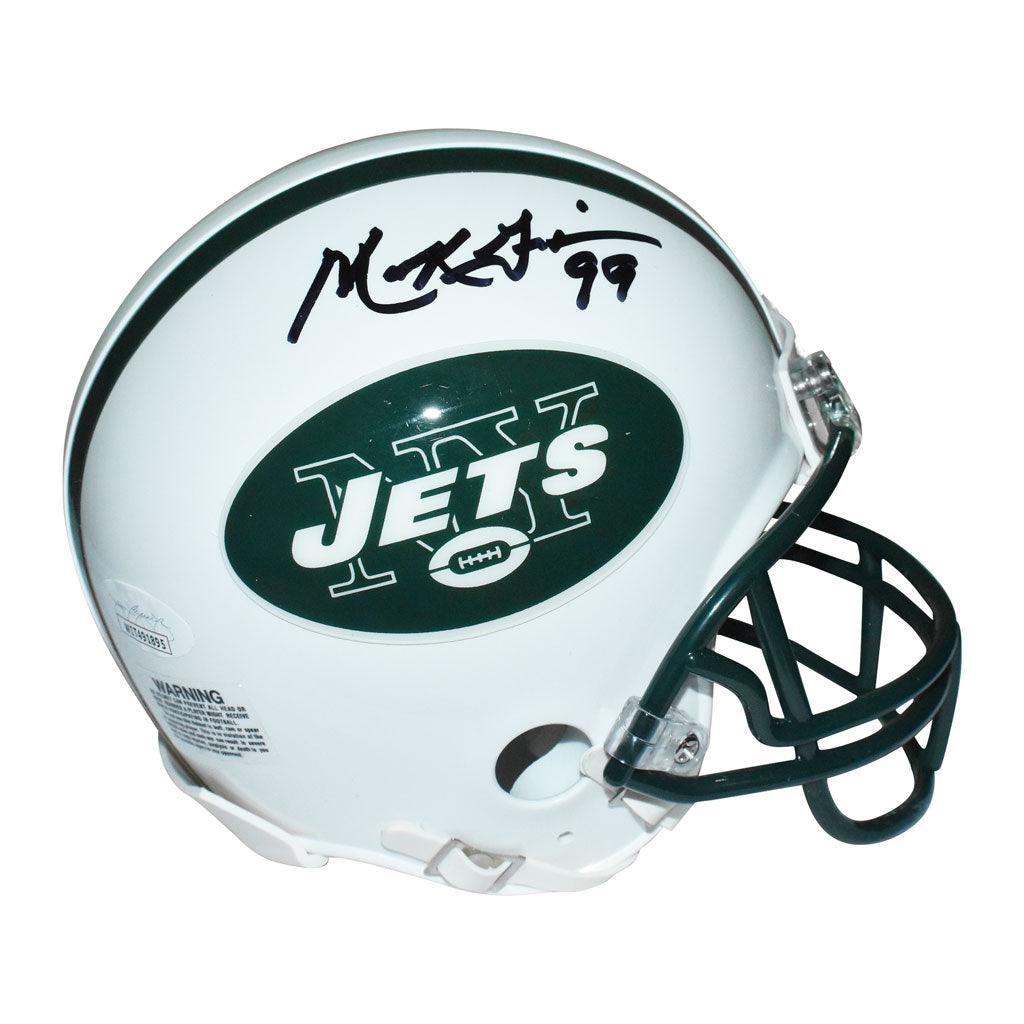 Mark Gastineau Signed New York Jets Mini 1978-89 Throwback Football He — RSA