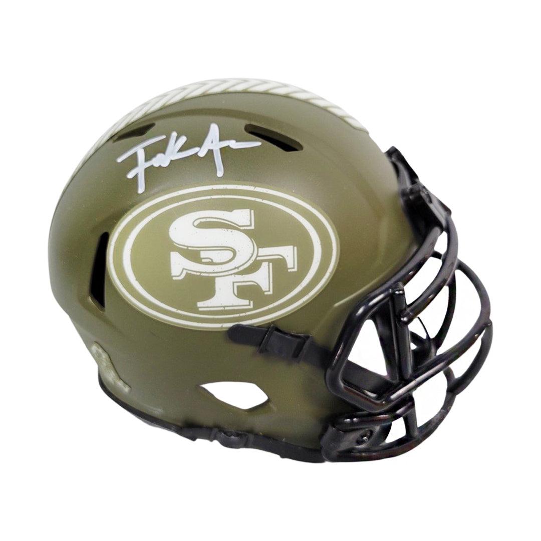 NFL San Francisco 49ers Frank Gore #21 Signed Autograph Riddell