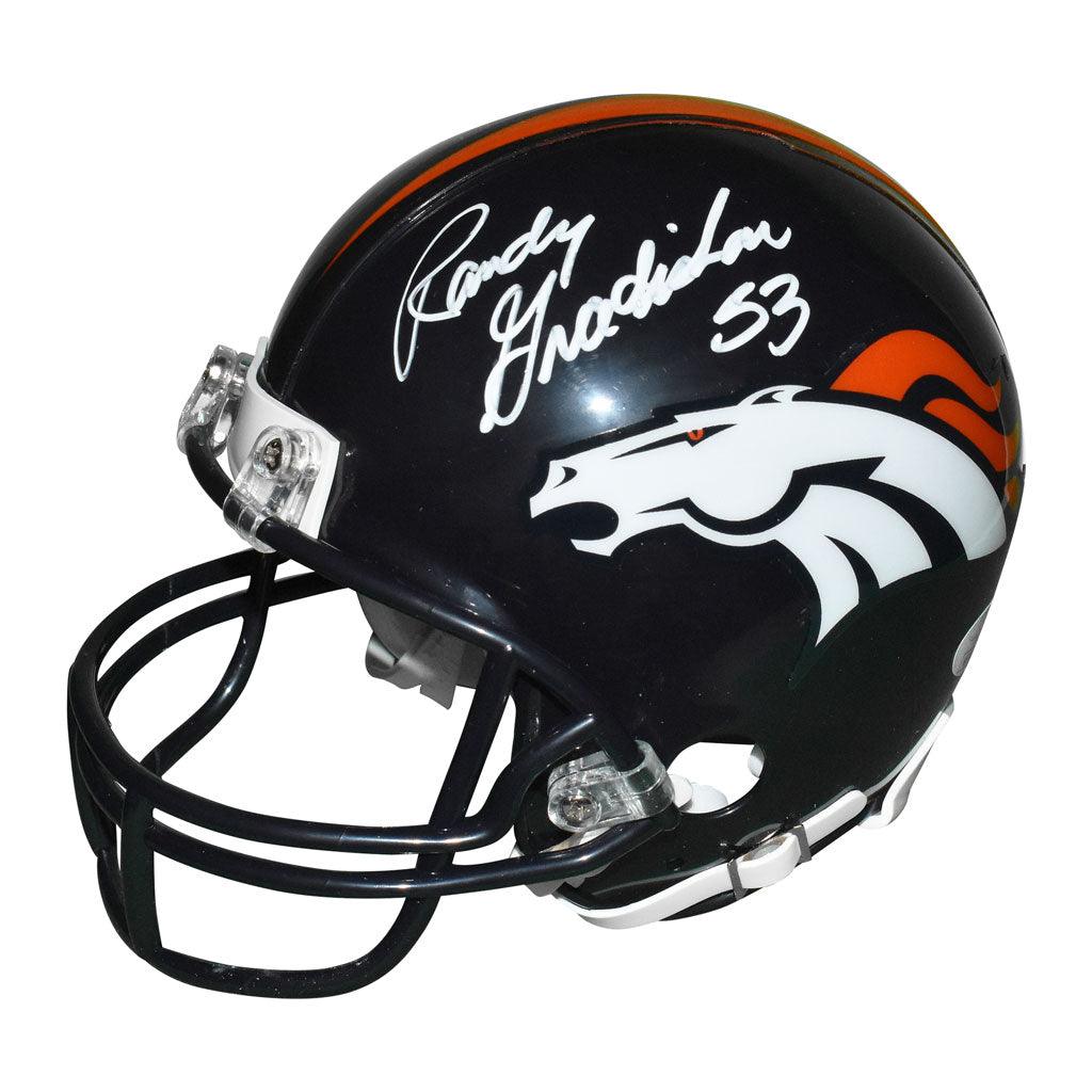 Randy Gradishar Denver Broncos Autographed Mini Helmet