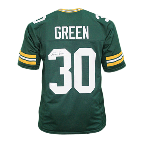 Ahman Green Pro Style Autographed Football Jersey Green (Beckett)