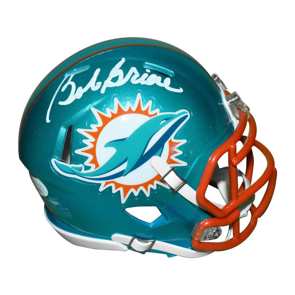 Bob Griese Autographed Miami Speed Mini Football Helmet - BAS