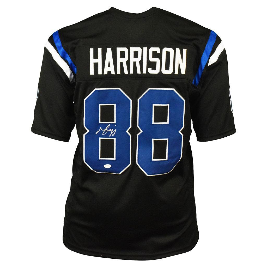 Marvin Harrison Signed Indianapolis Pro Grey Football Jersey (JSA) — RSA